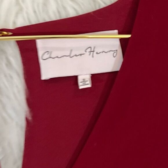 𝅺charles Henry flutter sleeve drop waist dress - Picture 4 of 8